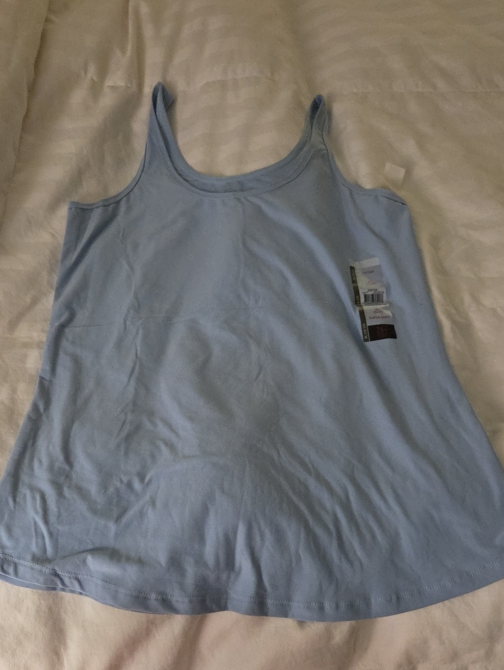 NOBO Light Blue Scoop Neck Tank Top